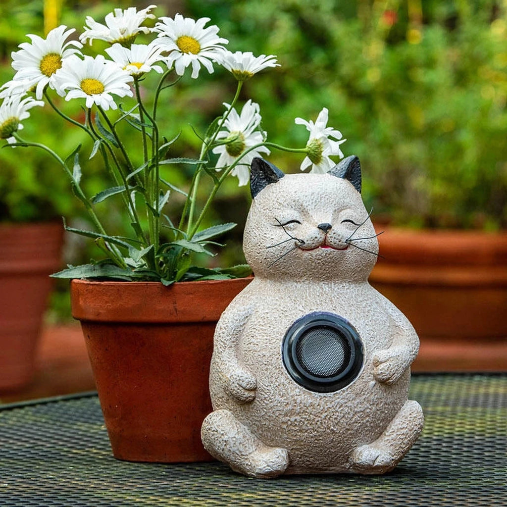 Buy Fat Cat Outdoor Wireless Speaker | Garden Decor | Breck's