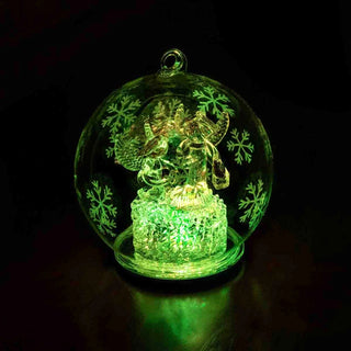 LED Glass Globe Ornaments