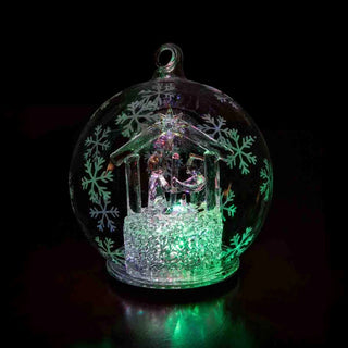 LED Glass Globe Ornaments