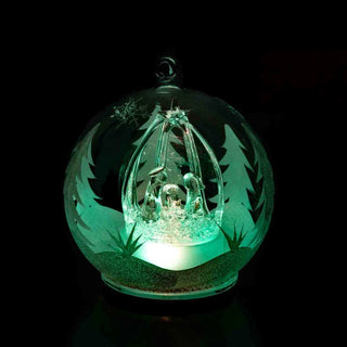 LED Glass Globe Ornaments