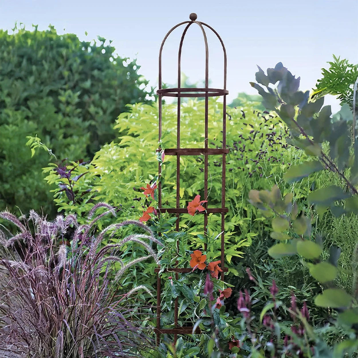 round plant trellis Jardin™ Round Obelisk, 7' – Breck's