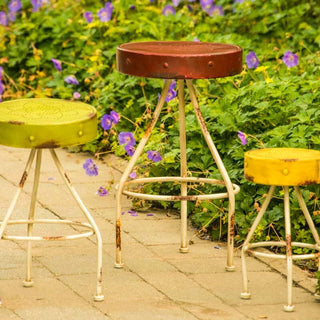 Colorful Metal Plant Stands