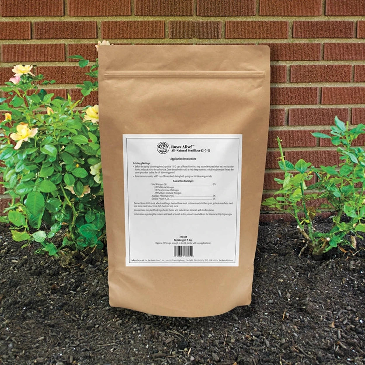 organic fertilizer for rose plants Roses Alive! Fertilizer