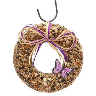 Pastel Touches Birdseed Wreath