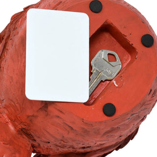 Cardinal Hidden Key Statue