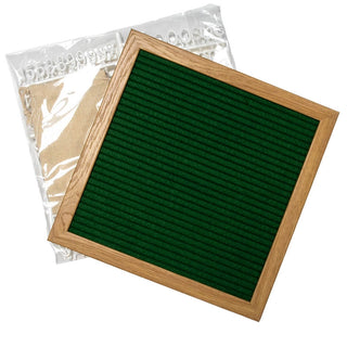 Green Felt Letter Board