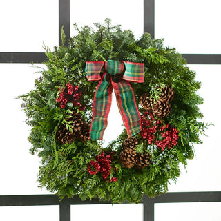Fresh Noble Fir Wreath
