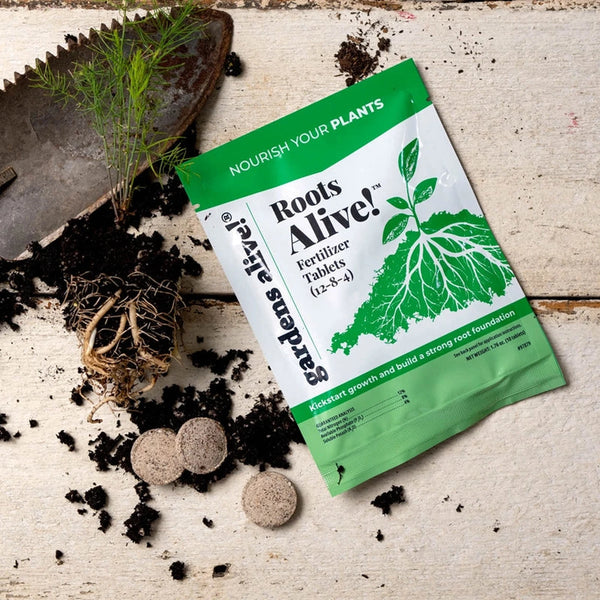 plant root fertilizer Roots Alive! Fertilizer Tablets