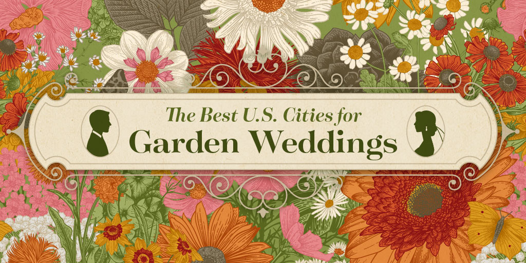 the best U.S. cities for garden weddings